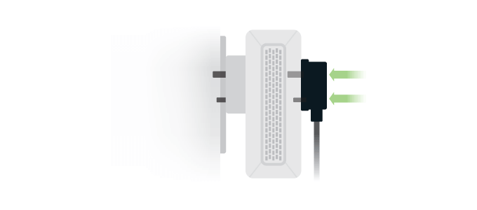 Convenient pass-through design returns you a power outlet