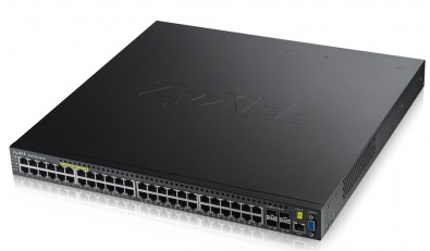 Zyxel XS3700-48HP 48-port GbE L2+ PoE Switch with 10GbE Uplink | ZyxelGuard.com