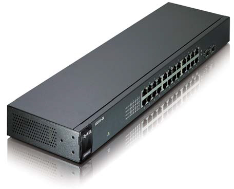 Switch non-manageable 24 ports Gigabit Rackable