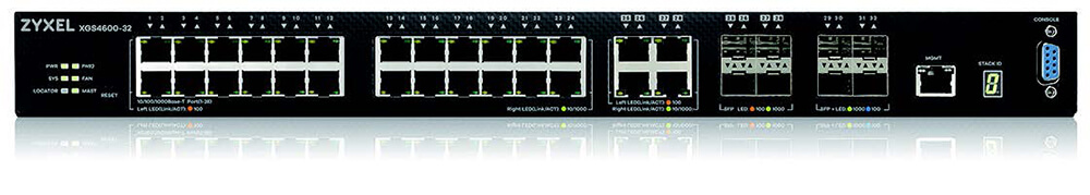 Zyxel XGS4600-32 28-port GbE L3 Managed Switch with 4 SFP+ Uplink |  ZyxelGuard.com