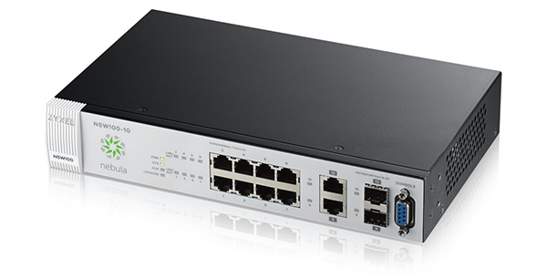 Zyxel NSW100-10 8-port GbE L2 Nebula Cloud Managed Switch