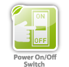 Power on/off switch